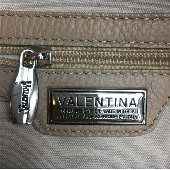 Valentina made in Italy pebble leather backpack - Picture 2 of 8